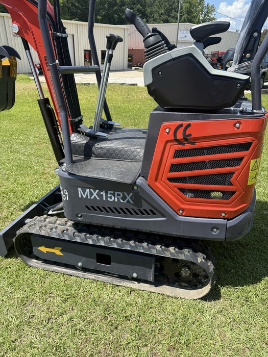 AGT Mini Excavator w/ Rato Engine Hydraulic Crawler Digger 13.5 HP MX15RX NEW