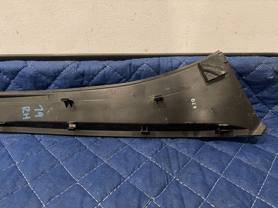 2017 NISSAN 370Z NISMO REAR PASSENGER RIGHT TAIL LIGHT COVER TRIM OEM