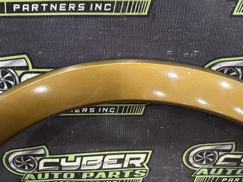 2017-2022 FORD F250 F350 FRONT LEFT RIGHT FENDER FLARES GOLD OEM *PAINT FLAWS*