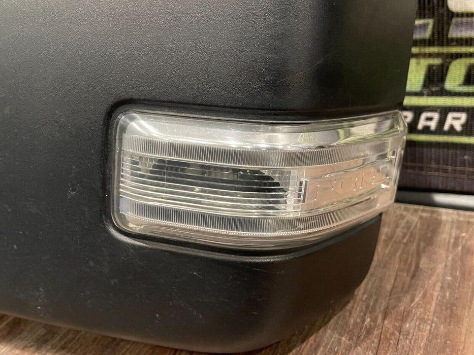 2017-2019 FORD F250 F350 DRIVER LEFT TOWN MIRROR W RED CAP COVER (RR) OEM {READ}