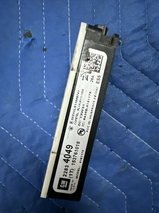2013 Cadillac XTS Radar Sensors 22834049 2283 4049