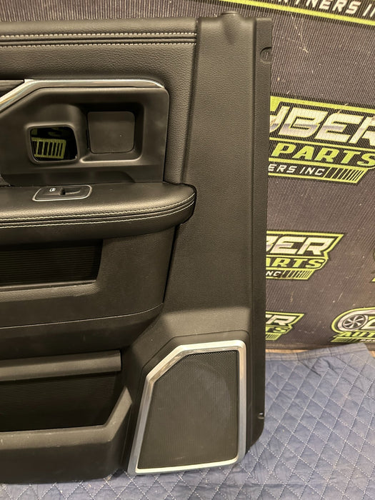 2024 DODGE RAM 3500 LARAMIE REAR DRIVER LEFT DOOR PANEL OEM