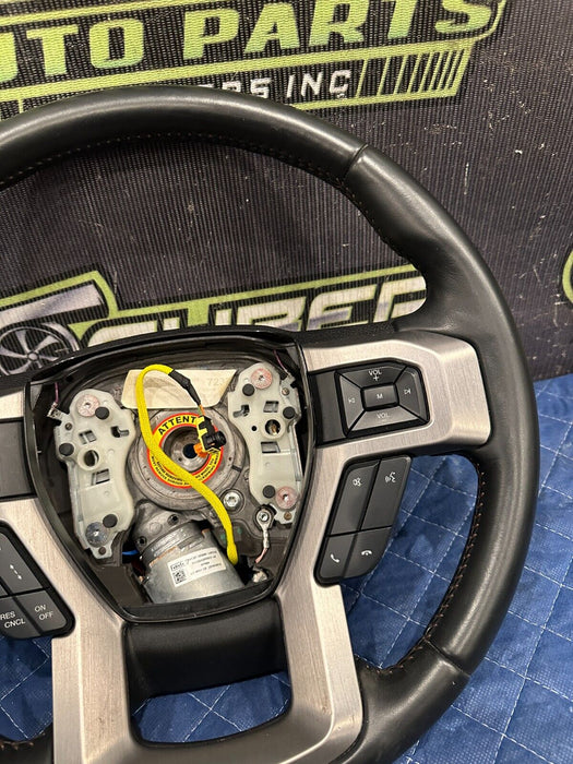 2019 FORD F250 F350 PLATINUM STEERING WHEEL ADAPTIVE CRUISE W/ STEERING~READ~