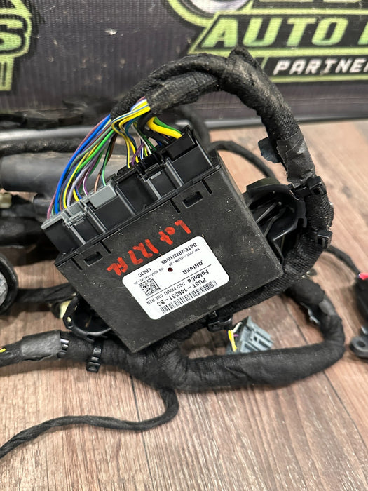 2023-2025 FORD F250 F350 F450 FRONT LEFT DOOR WIRING HARNESS OEM PU5T-14B531-BS