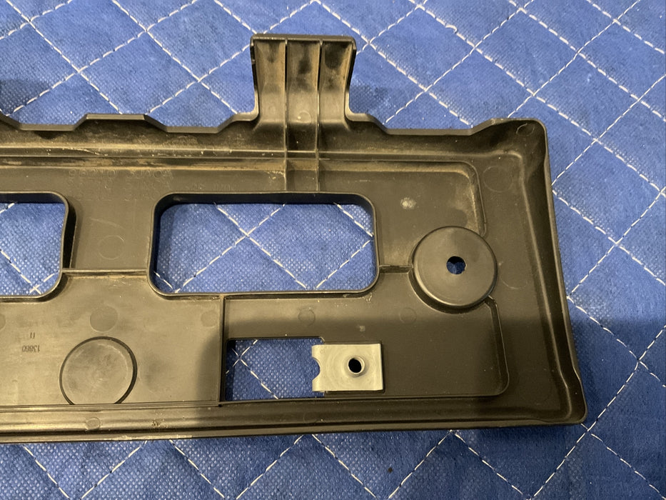 2017 INFINITI Q50 RED SPORT LICENSE PLATE BRACKET 96210 3JA0A