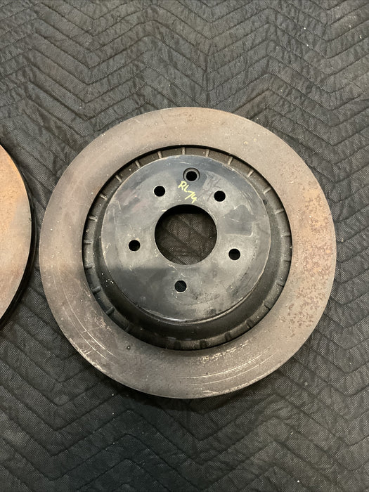 2010 NISSAN 370Z REAR AKEBONO ROTOR OEM 2009-2020