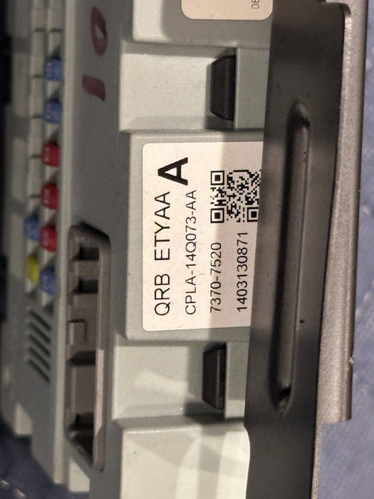 2015 JAGUAR F TYPE R TRUNK FUSE BOX RELY W/BRACKET CPLA 14Q073 AA