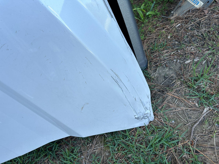 2017-2022 FORD F250 F350 F450 HOOD PANEL METALLIC WHITE UG *DAMAGE* PICKUP ONLY