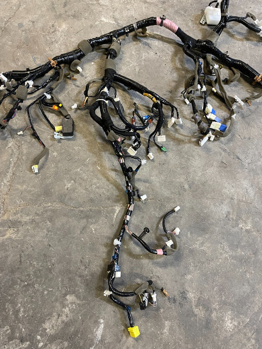 2017 INFINITI Q50 RED SPORT DASHBOARD/ CENTER CONSOLE WIRE WIRING HARNESS OEM