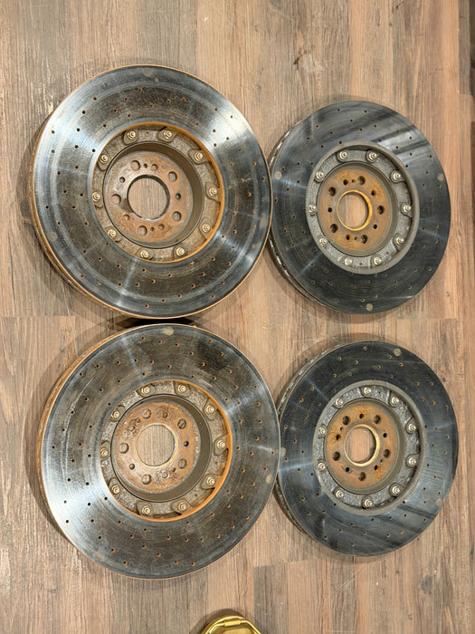 2024 BMW M3 M4 G80 G82 M CARBON CERAMIC BRAKES ROTORS CALIPERS FRONT REAR OEM 8K