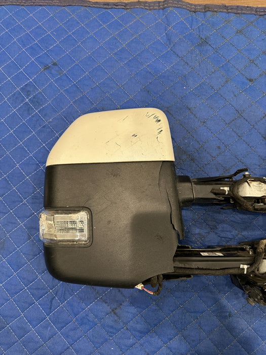 2017-2022 FORD F250 F350 F450 PASSENGER RIGHT TOW MIRROR BLISS OEM ~DAMAGE~