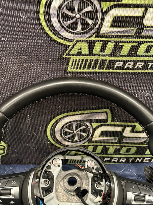 2020 BMW M4 F82 STEERING WHEEL CARBON FIBER PADDLE SHIFTER OEM