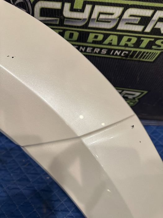2017-2019 FORD F450 DUALLY LEFT FENDER FLARE OEM (UG) *PAINT CHIPS 5-7