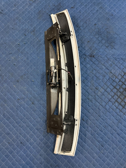 2008-2015 AUDI R8 V10 COUPE REAR SPOILER WING ASSEMBLY WHITE ~MINOR COSMETIC~