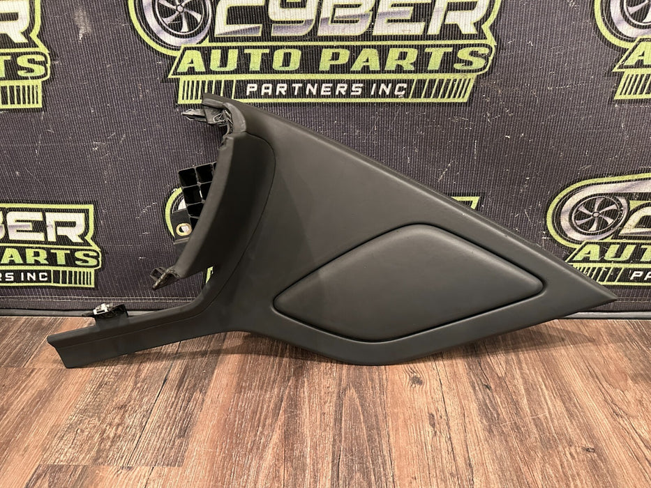 2021 AUDI R8 LEFT CENTER CONSOLE LEATHER COVER FRAME OEM 4S1 858 970 E *FLAWS #6