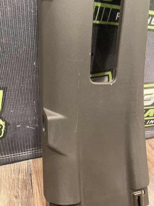 2017-2019 FORD F250 F350 F450 KING RANCH BROWN LEFT UPPER B PILLAR OEM *SCUFFS*