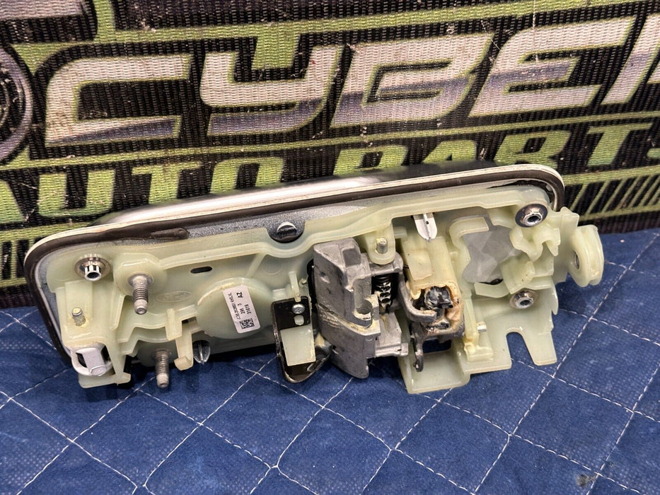 2017-2019 FORD F250 F350 F450 REAR LEFT STAR WHITE DOOR HANDLE OEM