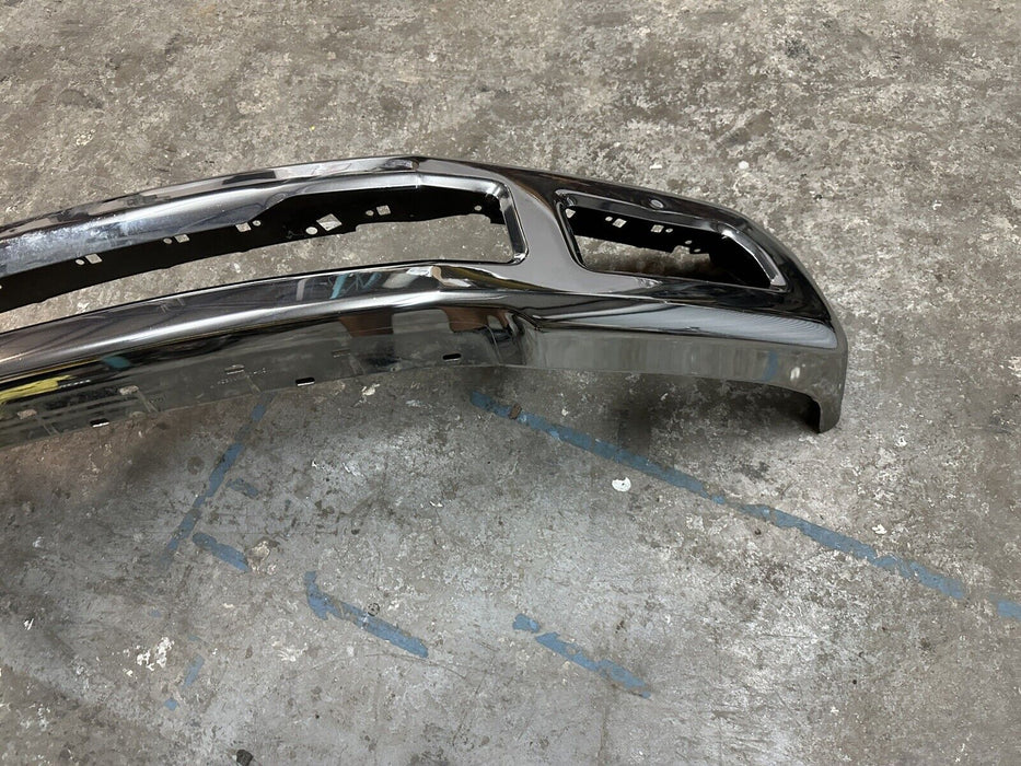 2017 2018 2019 FORD F250 F350 CHROME FRONT BUMPER SHELL ~MINOR DENT~