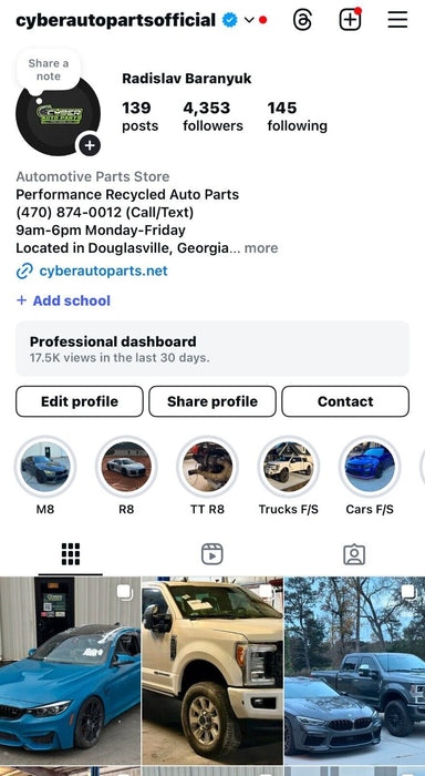 2017-2019 FORD F250 SUPERDUTY DIESEL INTAKE MANIFOLD ASSEMBLY OEM GC40-9424-A