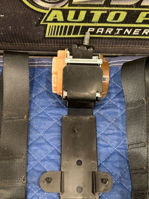 2017 NISSAN TITAN XD REAR LEFT RIGHT MIDDLE SEATBELT SET OEM