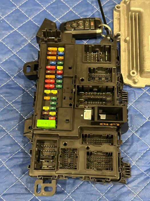 2019 FORD F150 3.5L RAPTOR ECU BCM & KEY ENGINE BODY CONTROL UNIT MODULE OEM