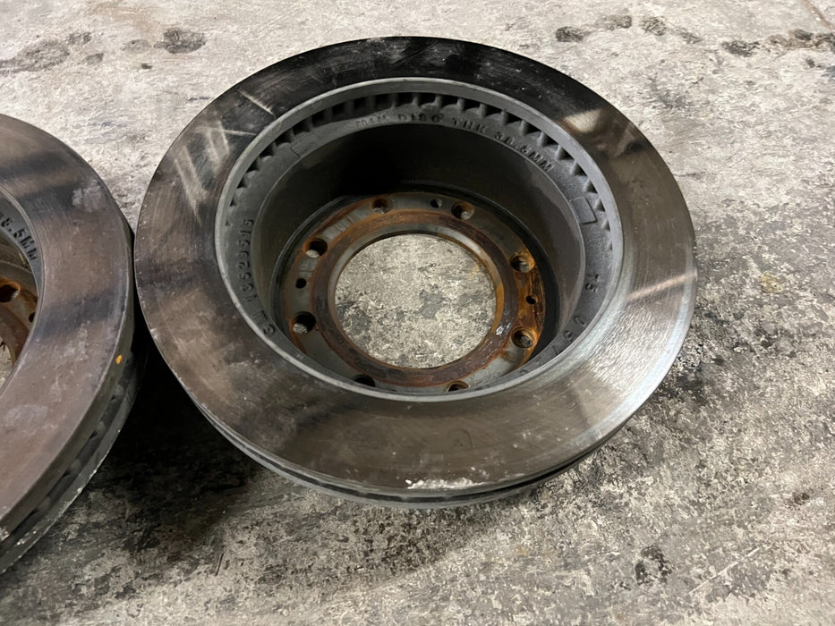 2020 2021 2022 GMC SIERRA 2500 3500 DIESEL FRONT DISC BRAKE ROTORS OEM 13529518