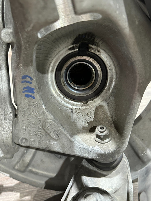 2014 PORSCHE 911 TURBO S 991 FRONT LEFT HUB KNUCKLE SPINDLE ASSEMBLY OEM