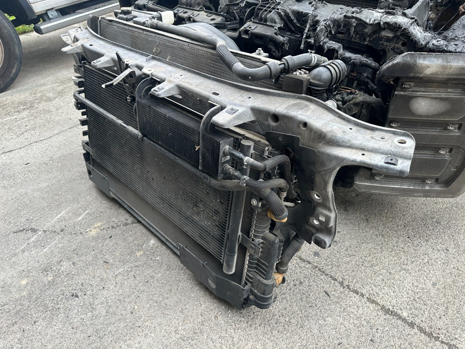 2017 2018 2019 FORD F250 F350 F450 DIESEL RADIATOR SUPPORT COOLING ASSEMBLY OEM