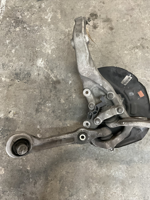 2014 W222 MERCEDES S550 FRONT LEFT DRIVER SPINDLE KNUCKLE WHEEL HUB OEM