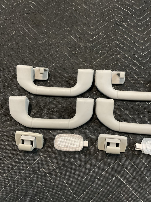 2013 MERCEDES C300 INTERIOR OVER HEAD ROOF HANDLES KIT OEM