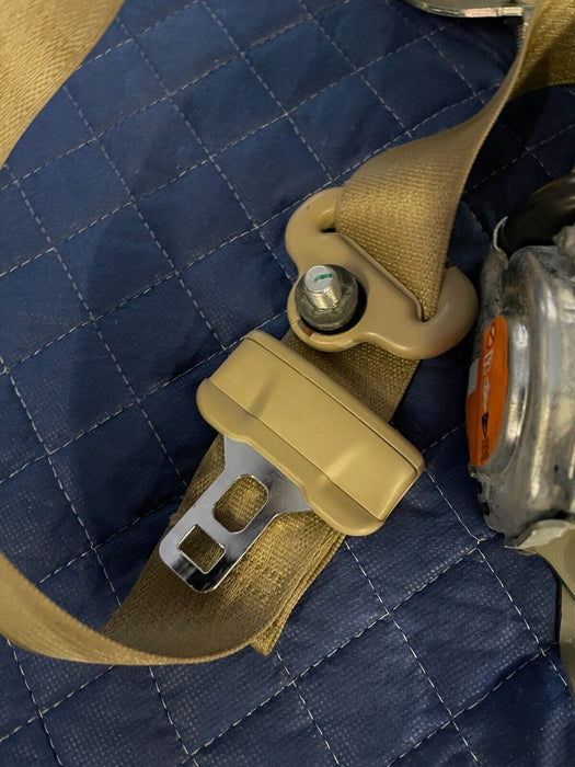 2017 2018 2019 FORD F250 F350 F450 LARIAT FRONT LEFT & RIGHT TAN SEATBELT PAIR