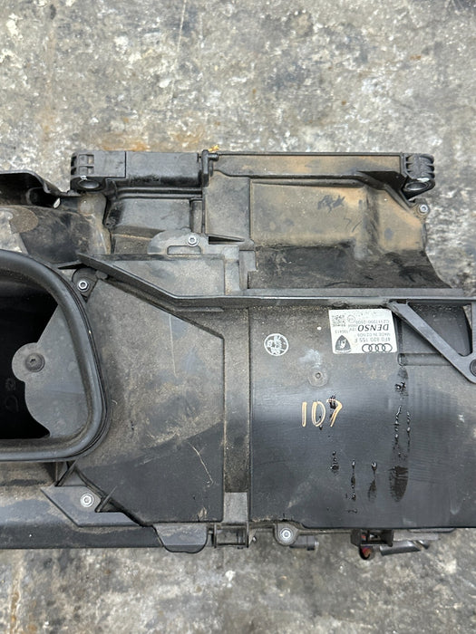 2014 AUDI R8 HVAC CLIMATE CONTROL BLOWER MOTOR BOX DUCT 4F0 820 155 F OEM