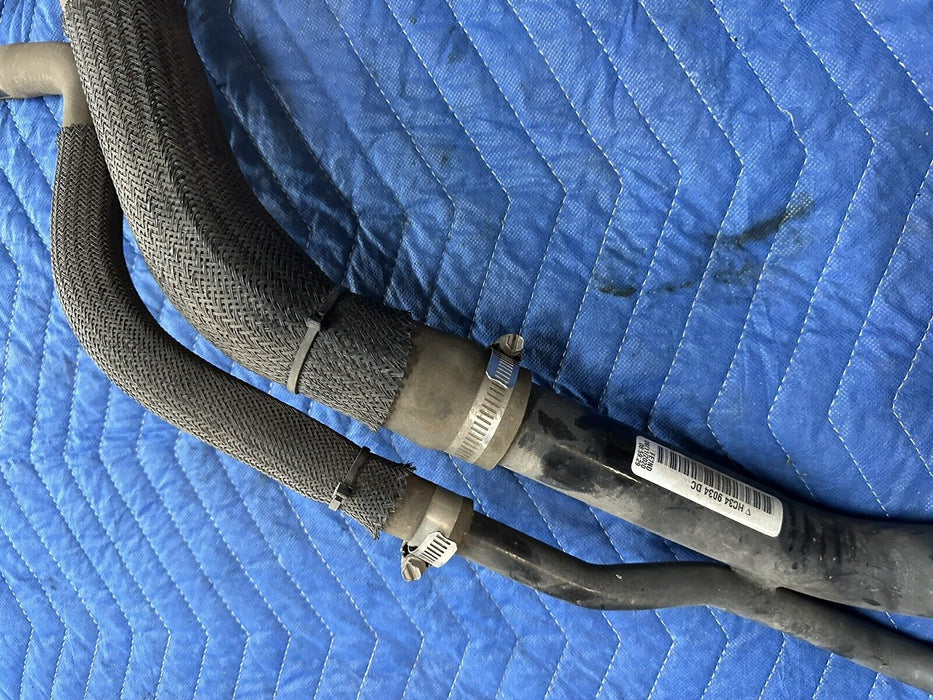 2017-2019 FORD F250 F350 F450 FUEL FILLER NECK TUBE ASSEMBLY OEM HC34-9034-DC