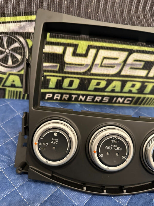 2010 NISSAN 370Z DASH HVAC AC HEAT CLIMATE TEMPERATURE CONTROL BUTTONS OEM