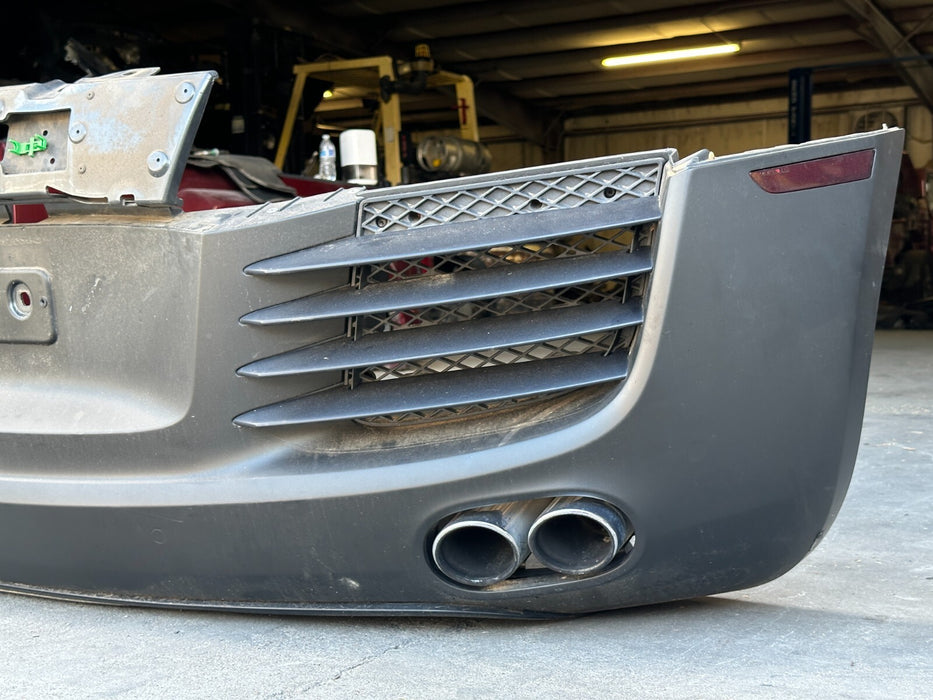2012 AUDI R8 4.2L V8 COMPLETE REAR BUMPER ASSEMBLY W/ PARKING SENSORS & HARNESS