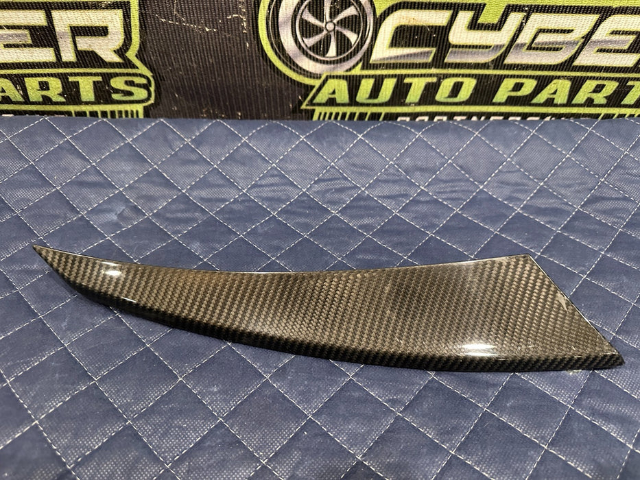 2017-2023 AUDI R8 SPYDER CONVERTIBLE CARBON FIBER SPOILER LEFT OEM 4S7 827 987 K