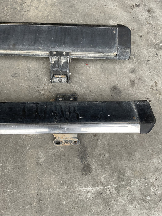 2017 2018 2019 FORD F250 F350 F450 OEM POWER RUNNING BOARDS PAIR LH RH~DENTS~