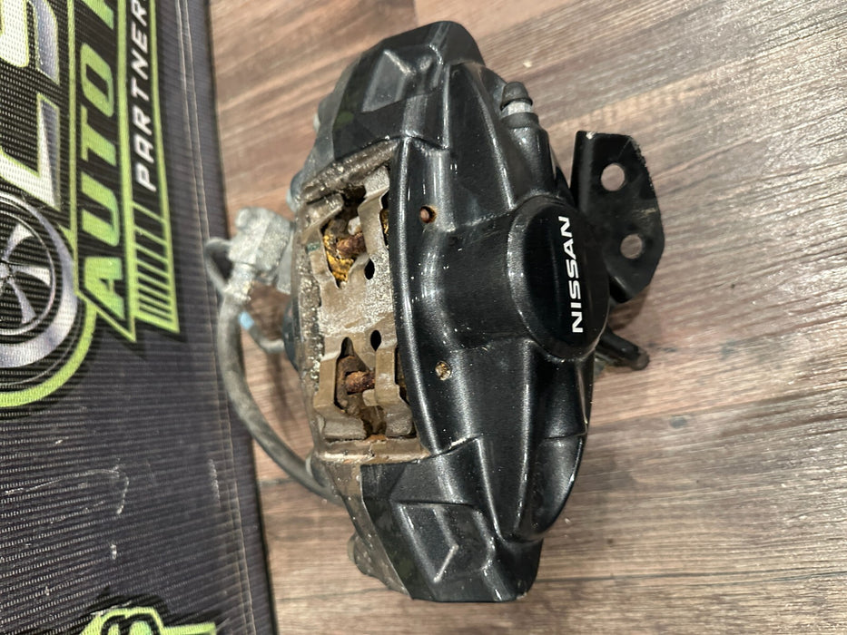 2010 NISSAN 370Z SPORT FRONT REAR LEFT RIGHT BRAKE CALIPERS W/ BRAKE LINES OEM