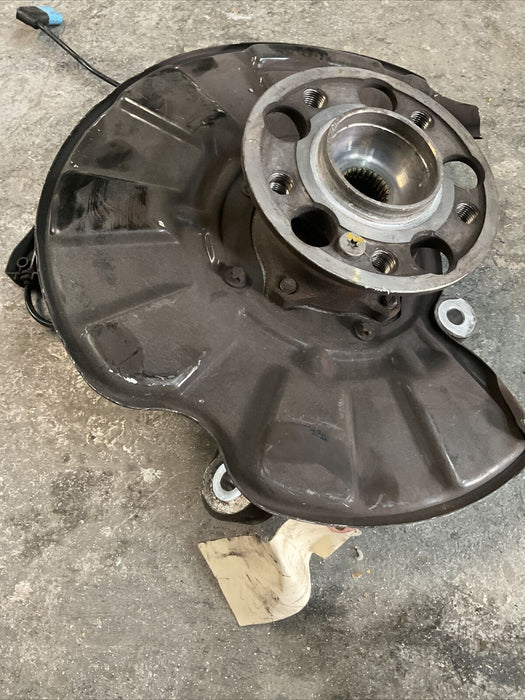 2014 MERCEDES S550 DIVER LEFT REAR SPINDLE KNUCKLE HUB OEM