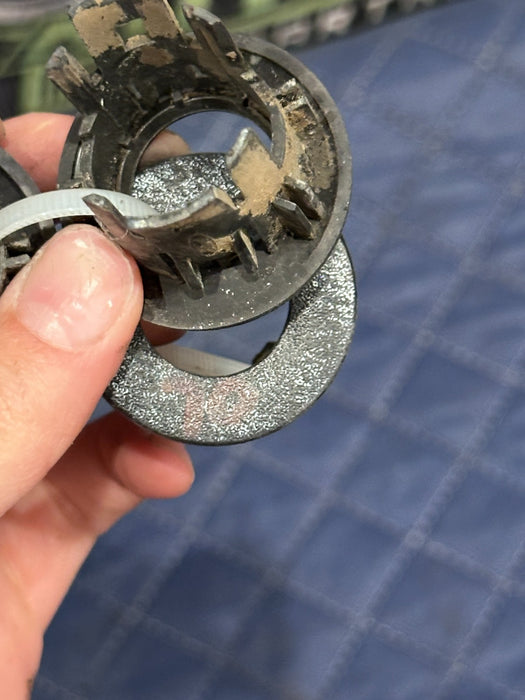 2017-2019 FORD F250 F350 FORD REAR BUMPER SESNOR TRIMS (4) OEM