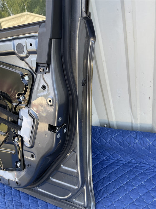 2014-2017 INFINITI Q50 RED SPORT FRONT PASSENGER RIGHT DOOR GREY METALLIC~DENT~