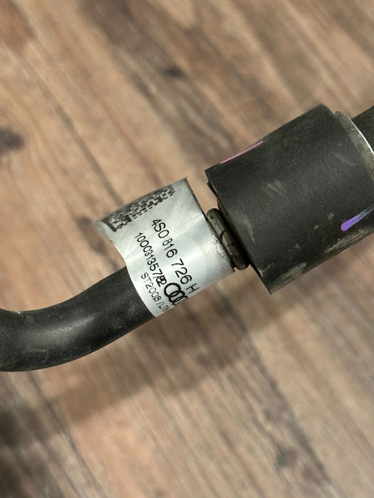 2017-18 AUDI R8 AC A/C REFRIDGERANT DISCHARGE COOLANT HOSE OEM 4S0 816 726 H