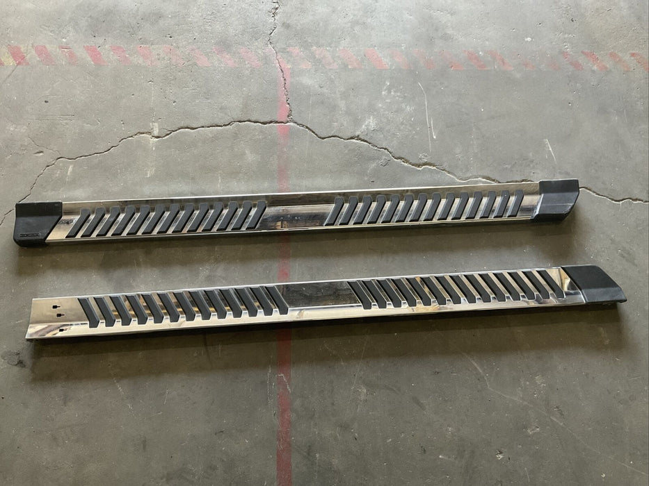 2017 FORD F250 F350 F450 RIGHT LEFT SIDE RUNNING BOARD STEP BOARD PAIR OEM