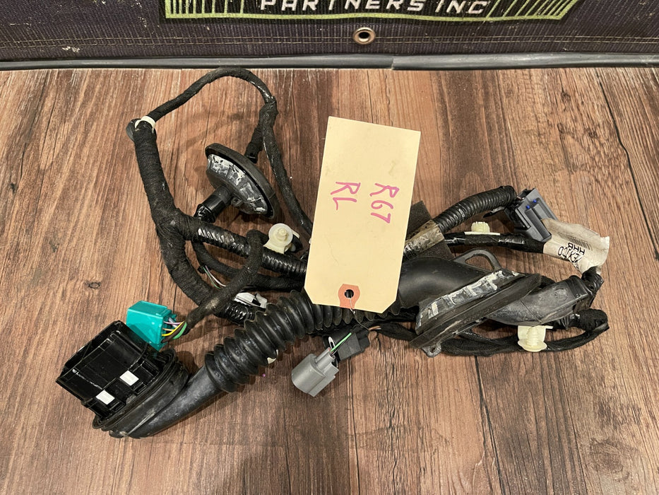 2021 FORD F450 REAR DRIVER LEFT LH DOOR WIRING HARNESS OEM LC3T-14633-AAB