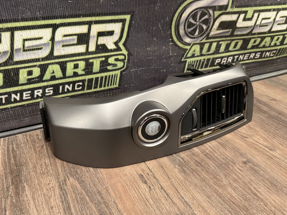 2017 NISSAN TITAN XD RESERVE LEFT DASHBAORD AIR VENT W PUSH START OEM