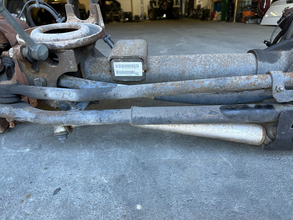 2012 RAM 3500 DUALLY DRW FRONT AXLE ASSEMBLY 4X4 32K MILES 4.10 RATIO 2010 2011