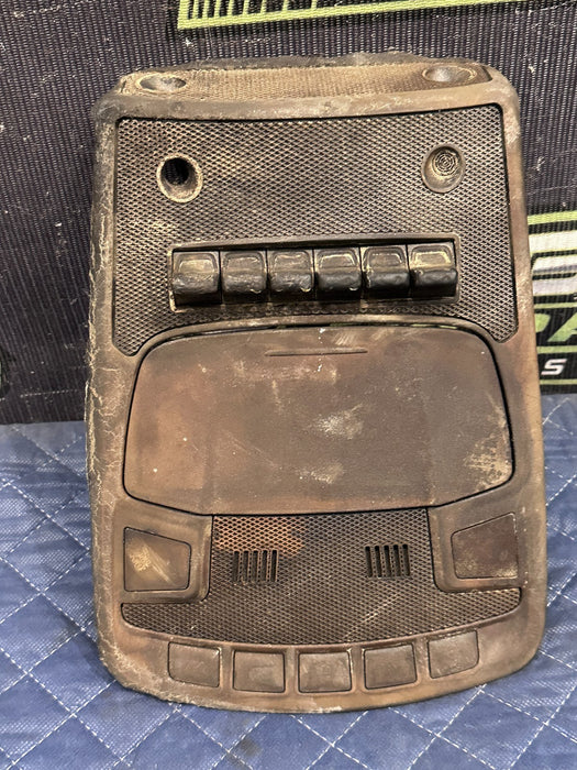 2017-2019 FORD F250 F350 F450 XLT OVERHEAD UPFITTER CONSOLE OEM *DAMAGE*