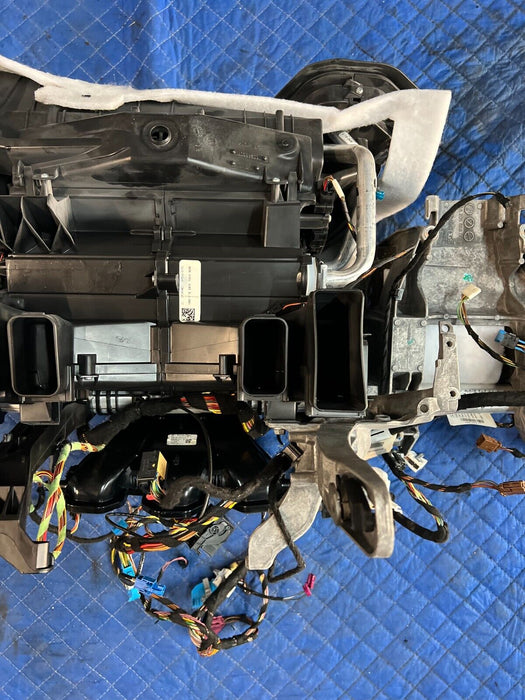 2015 MERCEDES-BENZ C63S AMG HVAC HEATER CORE FRAME W/ WIRING HARNESSES OEM