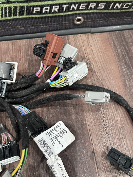 2017-2019 FORD F250 F350 RH RIGHT FIREWALL PIGTAIL HARNESS OEM JC3T-14A303-CA