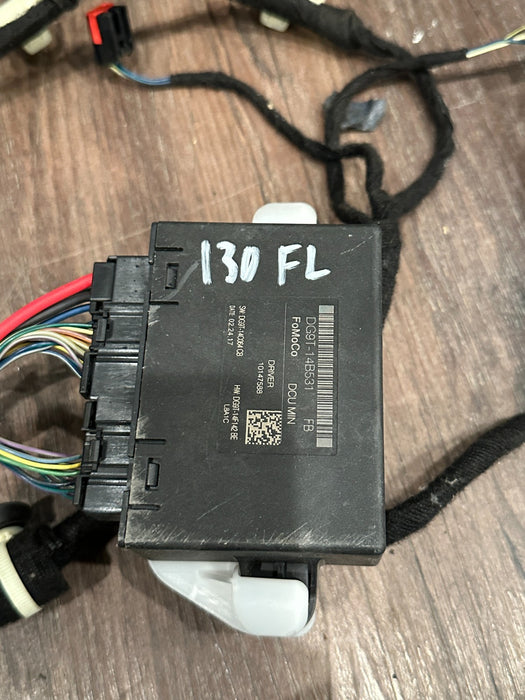 2017-2019 FORD F250 F350 F450 FRONT LEFT DOOR WIRING HARNESS OEM